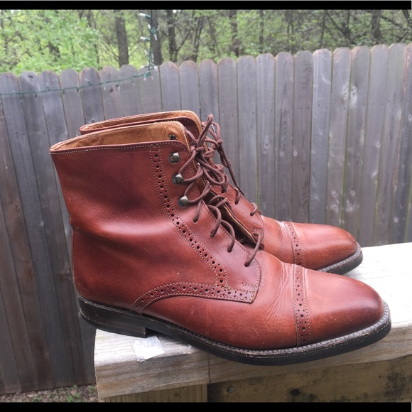 cole haan cognac boots